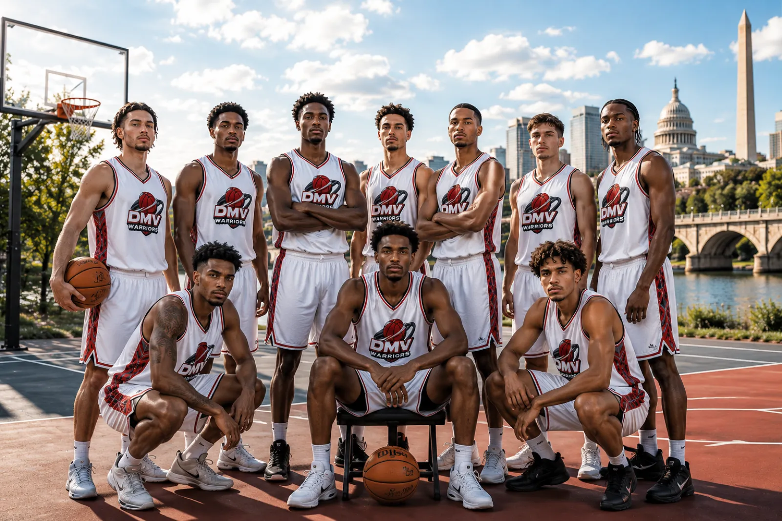 DMV Warriors team portrait